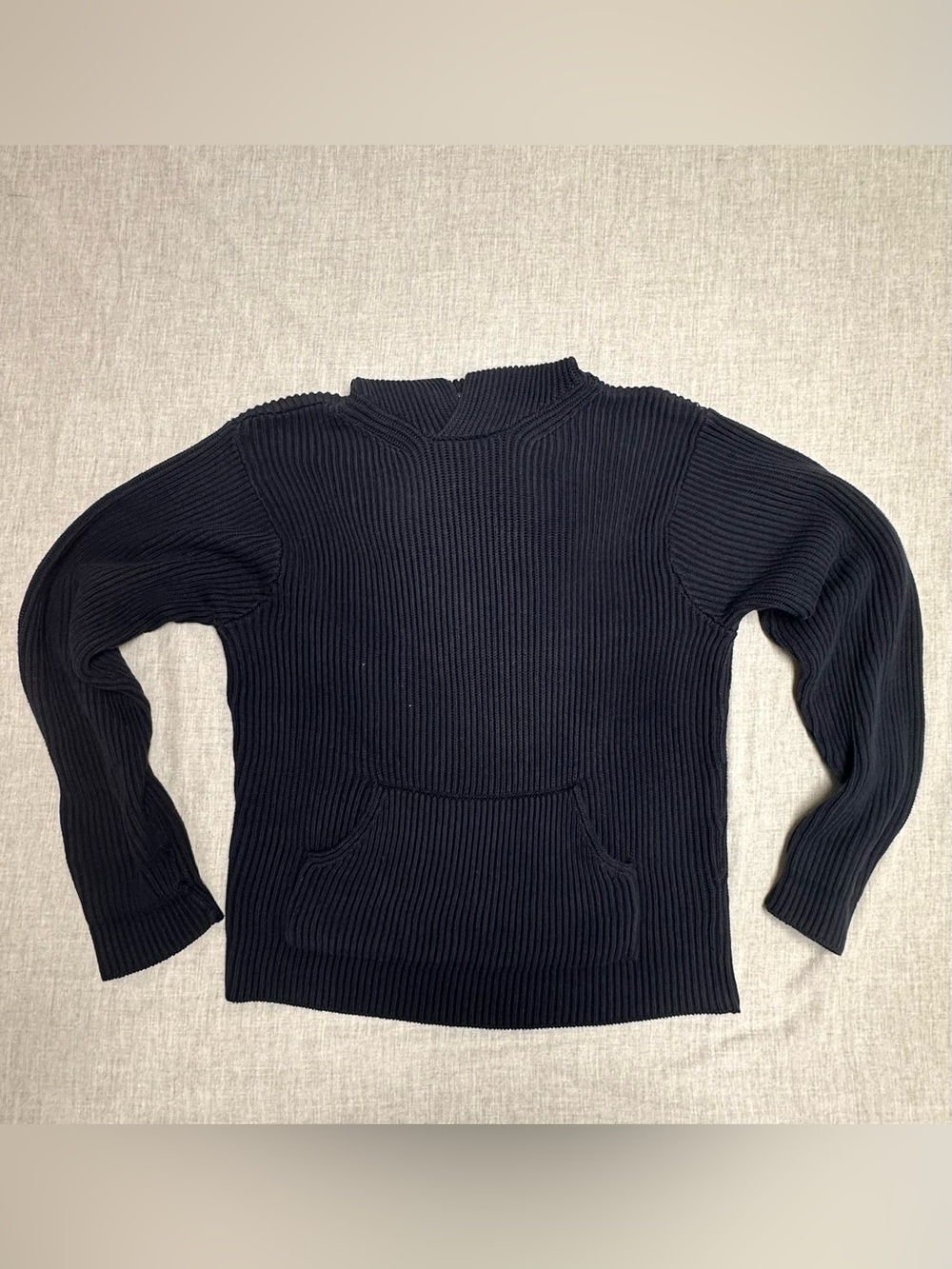 Vintage 90s Polo Ralph Lauren Heavy Ribbed Knit Cotton Sweater Men’s M Hong Kong
